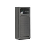 Extralink Powerbank EPB-092 de 20000mAh en color negro con tecnología solar y puerto USB-C. SKU: EX.19652