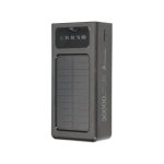 Extralink Powerbank EPB-093 de 30000mAh en color negro con carga solar y puerto USB-C. SKU: EX.19669