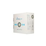 Cable par trenzado CAT5E UTP V2 de Extralink para uso interior, longitud de 100 metros, SKU EX.19690