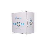 Extralink cable de red CAT5E FTP de 100 metros, adecuado para exteriores, en color negro, SKU EX.19706