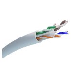 Rollo de cable par trenzado Extralink CAT6 UTP versión 2 para uso interior, longitud 100 metros. SKU EX.19713