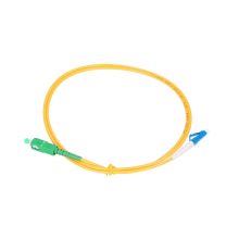 Extralink Patchcord SC/APC-LC/UPC Monomodo Simplex de 1 metro modelo EX.2756, ideal para centros de datos