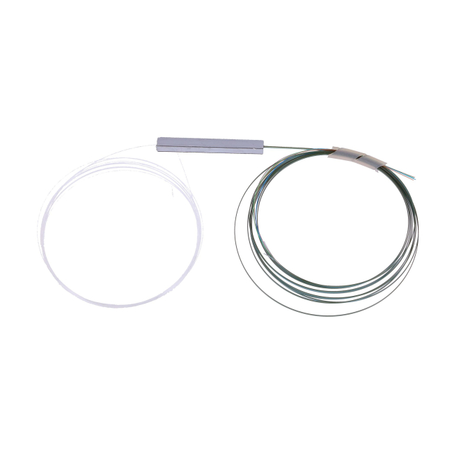 Extralink Splitter PLC 1:4 250um sin conector Extralink Splitter PLC 1:4 250um sin conector EX.3067. Ideal para cableado de alta eficiencia y distribución de señal.