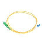 Extralink Patchcord SC/APC a LC/UPC Monomodo Simplex, con tamaño de 3mm y longitud de 2 metros, SKU EX.3401