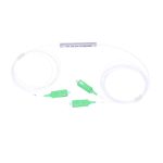 Extralink Splitter 1:2 PLC SC/APC de 900um y 1 metro, SKU EX.3463. Conector SC/APC para cableado eficiente.