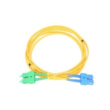 Extralink Patchcord SC/UPC a SC/APC duplex, monomodo, 3mm, 0.5 metros. SKU: EX.3548
