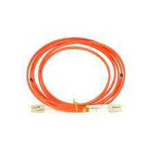Extralink Patchcord LC/UPC-LC/UPC Multimodo Duplex, 50/125um, 3mm, 3m, SKU EX.3753, ideal para centros de datos
