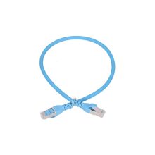 Extralink LAN Patchcord Categoría 6A, cable S/FTP de cobre de 0.5 metros, capacidad de 10Gbps SKU EX.6549