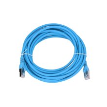 Extralink LAN Patchcord Kat.6A S/FTP 5 metros, cable de cobre de par trenzado, 10Gbps. SKU: EX.6587