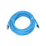 Cable LAN Patchcord categoría 6A S/FTP de 10 metros marca Extralink, soporta hasta 10 Gbps, SKU EX.6594