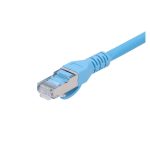 Cable LAN Patchcord categoría 6A S/FTP de 10 metros marca Extralink, soporta hasta 10 Gbps, SKU EX.6594