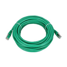 Cable de cobre de par trenzado Extralink LAN Patchcord Kat.6 FTP de 10 metros con capacidad de 1Gbps SKU EX.7713