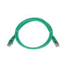 Cable de cobre de par trenzado Extralink LAN Patchcord Kat.6 FTP de 1 metro, soporta velocidades de hasta 1Gbps, SKU EX.7720