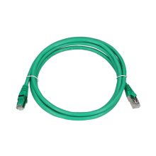 Extralink LAN Patchcord Kat.6 FTP de 2 metros, cable de cobre de par trenzado, capacidad de transmisión 1Gbps. SKU: EX.7737