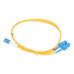 Extralink Patchcord SC/UPC-LC/UPC PVC Monomodo Duplex G652D 3mm 3m, SKU EX.7775