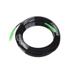 Cable patchcord Extralink SC/APC-SC/APC Plano drop monomodo simplex G.657A2 de 30 metros SKU EX.8451