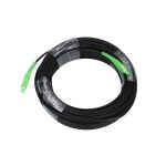 Extralink Patchcord SC/APC-SC/APC plano drop, monomodo, simplex, G.657A2, 50m. SKU EX.8475