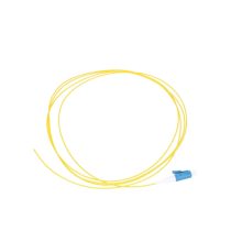 Imagen del Extralink Pigtail LC/UPC PVC, monomodo, con cubierta de 900um G.657A y 2 metros de longitud, SKU EX.9090