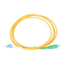 Extralink Patchcord SC/APC a LC/UPC, cable monomodo, simplex, G652D, diámetro 3mm, 15 metros de largo, SKU EX.9212