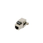 Extralink Keystone CAT6 STP RJ45 con conexión blindada y alto rendimiento para redes. SKU: EX.9571