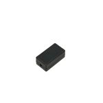 Imagen del producto Extralink Caja de conexión CAT5E UTP negro, SKU EX.9588, ideal para cableado estructurado
