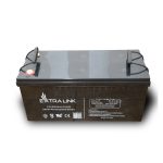 Imagen de la batería AGM Extralink de 12V y 200Ah sin mantenimiento, SKU EX.9793. Ideal para suministro eléctrico duradero.