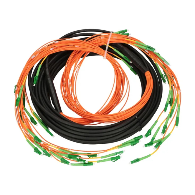 Extralink MP1 Cable de fibra óptica InfiniBand 25 m LC APC Cable de fibra óptica Extralink MP1 InfiniBand de 25 metros, conectores LC APC, colores negro, verde y naranja. SKU: MP1.