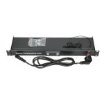 Extralink Unidad de Termostato 19 pulgadas para armarios rack, SKU EX.19065. Ideal para mantener temperaturas óptimas en equipos de red.