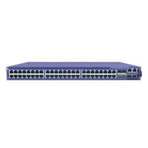 Imagen del Extreme Networks 5420F-48T-4XE Switch Gestionado L2/L3 con 48 puertos Gigabit Ethernet (10/100/1000) de 1U color azul