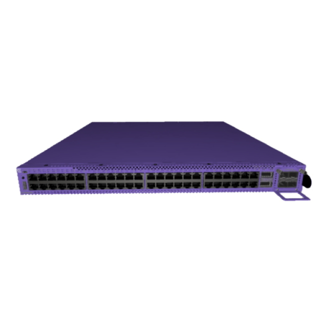 Extreme Networks Switch Gestionado L2/L3 5520 - Púrpura Switch gestionado L2/L3 de Extreme Networks, modelo 5520-48SE, en color púrpura, SKU 5520-48SE