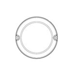 Antena omnidireccional para red de Extreme Networks con 6.6 dBi de ganancia, SKU ML-2452-PTA4M4-036