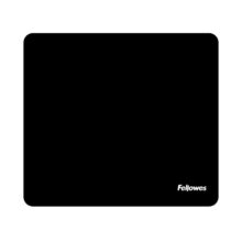 Fellowes 5917501 alfombrilla para ratón negra, diseño ergonómico y base antideslizante