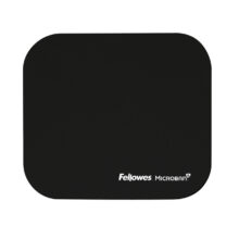 Fellowes 5933907 alfombrilla para ratón negra con superficie suave y base antideslizante