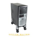 Soporte de CPU Fellowes 8039001 en color negro y plata, ideal para PCs, SKU 8039001