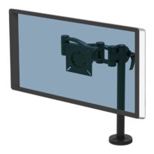Imagen del soporte para monitor Fellowes Vista 8041601, adecuado para pantallas de 32 pulgadas, color negro