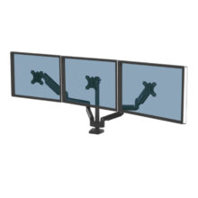 Soporte de pared para monitor Fellowes Platinum Series 8042601 con capacidad para monitores de 30 pulgadas en color negro