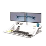 Fellowes soporte para monitor de 66 cm (26 pulgadas) en color plata, modelo 8042901