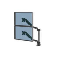 Soporte de escritorio Fellowes Platinum Series para monitor de 81,3 cm, color negro, SKU 8043401