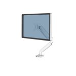 Soporte para monitor Fellowes Platinum Series 8056201 de 101,6 cm (40") ajustable en escritorio blanco
