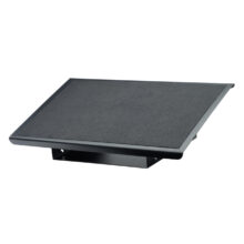 Soporte ergonómico para el apoyo de pies Fellowes 8064101 en color negro, ajustable para mayor comodidad
