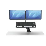 Soporte para monitores Fellowes Lotus RT, ajustable en altura, con SKU 8081601
