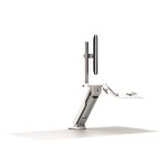 Soporte para monitores Fellowes Lotus RT, ajustable en altura, SKU 8081701, ideal para ergonomía en el trabajo