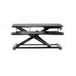 Monitor Fellowes modelo Corsivo en acabado negro, soporta hasta 17 kg. SKU: 8091001