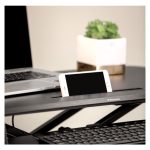 Monitor Fellowes modelo Corsivo en acabado negro, soporta hasta 17 kg. SKU: 8091001