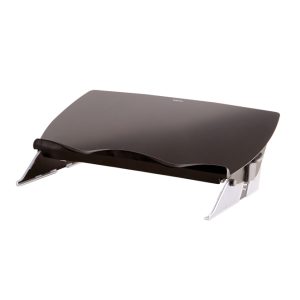 Fellowes Easy Glide archivador negro y gris, modelo 8210001 con diseño ergonómico para monitores