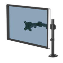 Fellowes Reflex soporte para monitor, modelo 8502501, color negro, capacidad de 81,3 cm (32 pulgadas), para escritorio