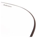 Fellowes 9175801 alfombrilla para ratón en colores negro y plata, ideal para un uso cómodo y eficiente del ratón
