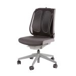 Cojín lumbar Fellowes Mesh Office Suites para sillas de oficina, modelo 9191301, proporciona soporte y confort ergonómico.