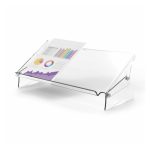 Fellowes 9731301 bandeja de escritorio u organizador de acrílico transparente. Ideal para organizar el espacio de trabajo.