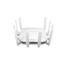 Fortinet FortiAP-U433F, punto de acceso inalámbrico universal indoor con radio triple (2x 802.11 a/b/g/n/ac/ax y 1x 802.11 a/b/g/n/ac Wave 2), antenas externas, 1x puerto RJ45 Base-T de 100/1000/2500, SKU FAP-U433F-E